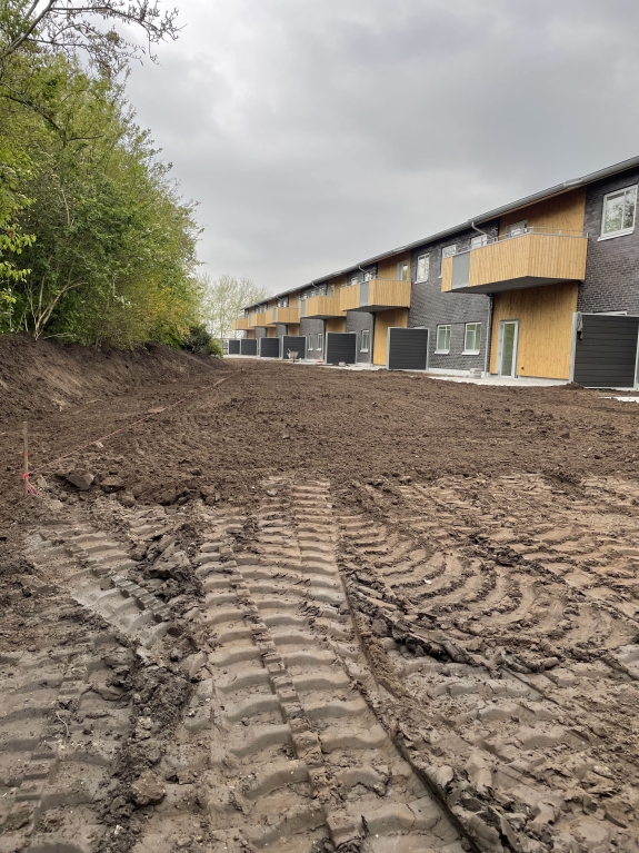 Anlægsarbejde i Frederikshavn