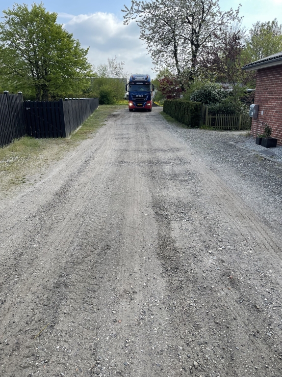 Ny indkørsel i Frederikshavn