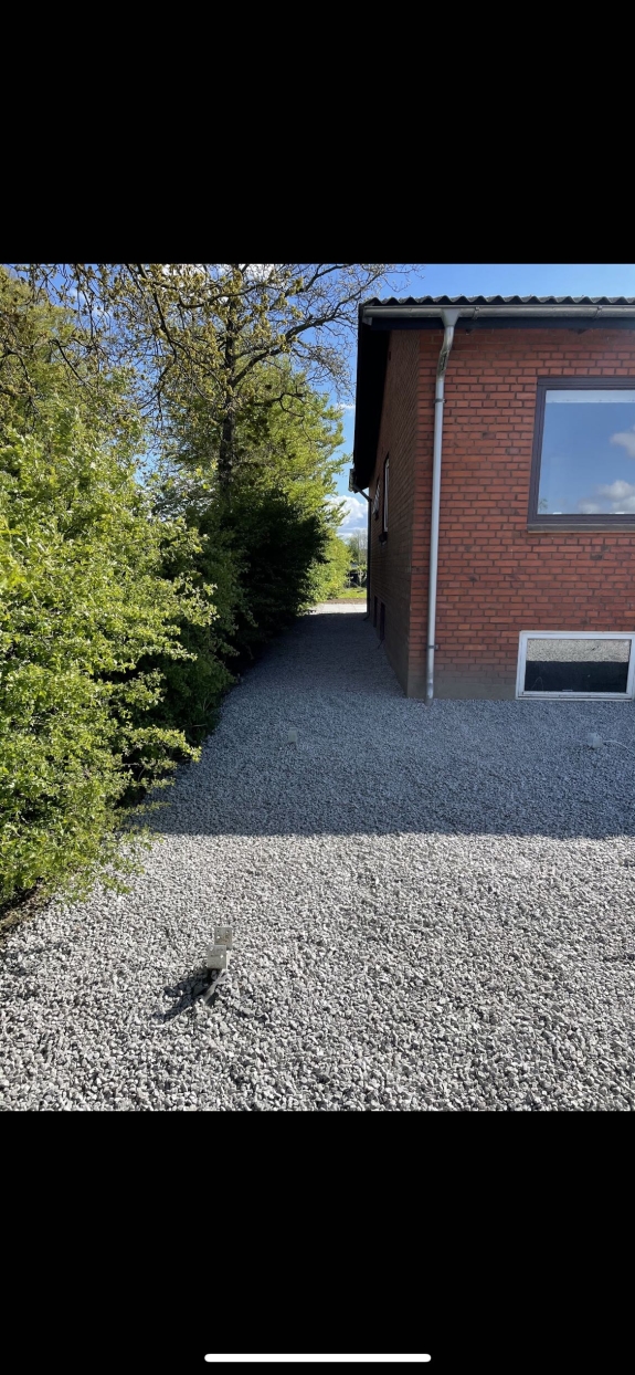 Ny indkørsel i Nordjylland